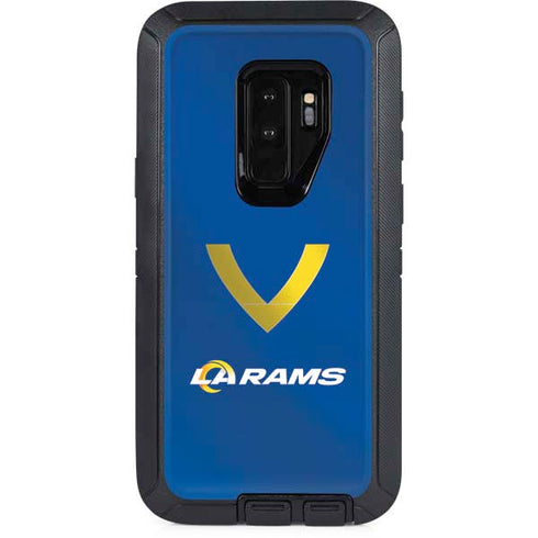 NFL Los Angeles Rams Team Jersey Otterbox Defender Galaxy Skin