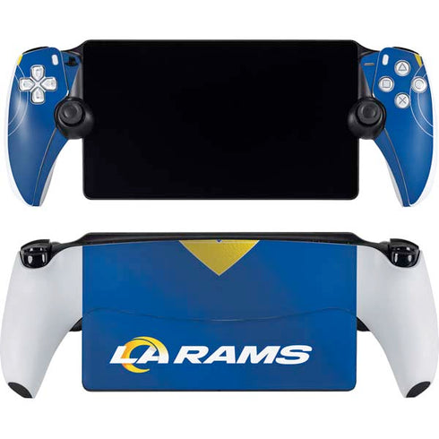 NFL Los Angeles Rams Team Jersey PlayStation Portal Remote Player Skin