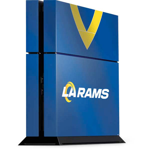 NFL Los Angeles Rams Team Jersey PS4 Console Skin