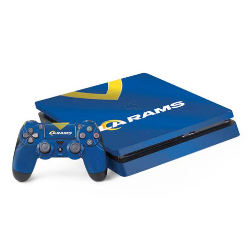 NFL Los Angeles Rams Team Jersey PS4 Slim Bundle Skin