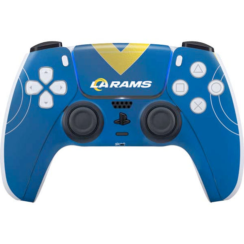 NFL Los Angeles Rams Team Jersey PS5 Controller Skin