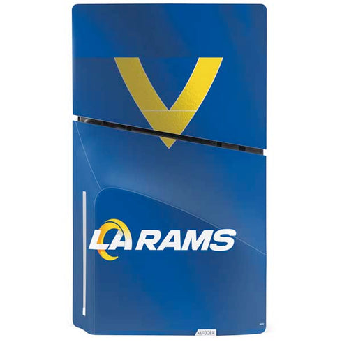 NFL Los Angeles Rams Team Jersey PS5 Slim Disk Console Skin