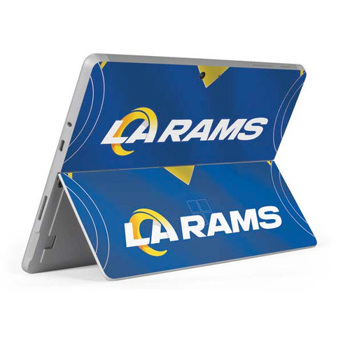 NFL Los Angeles Rams Team Jersey Surface Go Skin