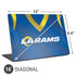 NFL Los Angeles Rams Team Jersey Universal Laptop 16in (13 x 9.4in) Skin
