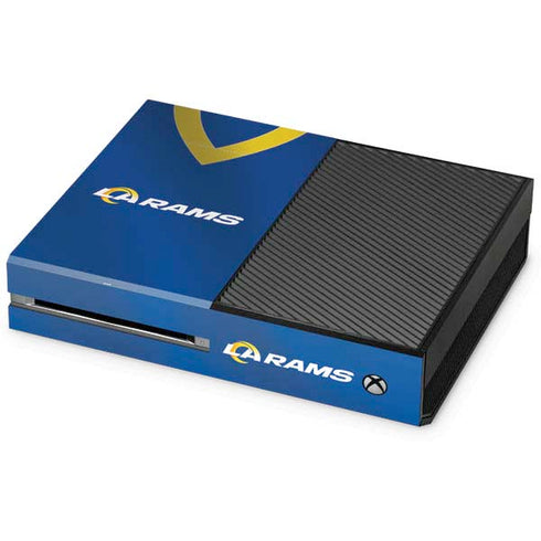 NFL Los Angeles Rams Team Jersey Xbox One Console Skin