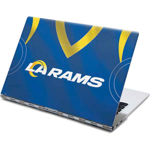 NFL Los Angeles Rams Team Jersey Yoga 910 2-in-1 14in Touch-Screen Skin