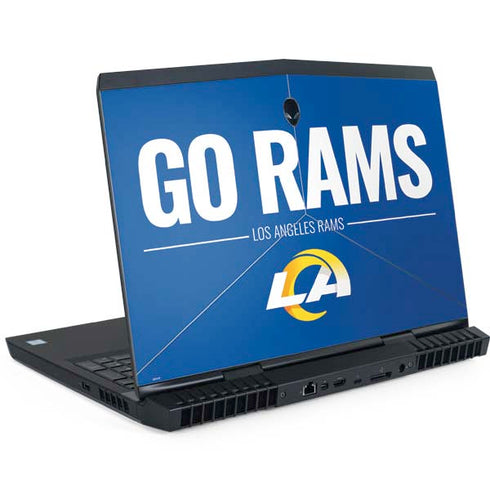 NFL Los Angeles Rams Team Motto Dell Alienware Skin