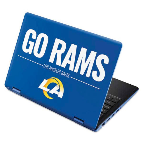 NFL Los Angeles Rams Team Motto Aspire R11 11.6in Skin