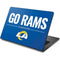 NFL Los Angeles Rams Team Motto Dell Chromebook Skin