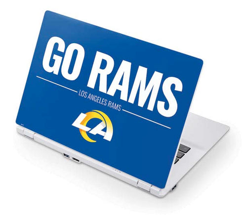NFL Los Angeles Rams Team Motto Acer Chromebook Skin