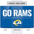 NFL Los Angeles Rams Team Motto Dell Vostro Skin