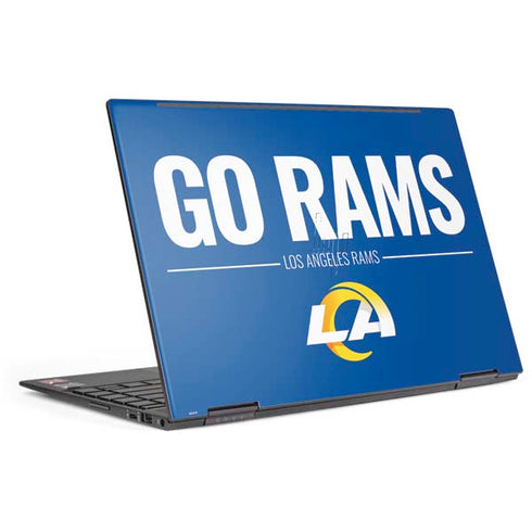 NFL Los Angeles Rams Team Motto HP Envy Skin