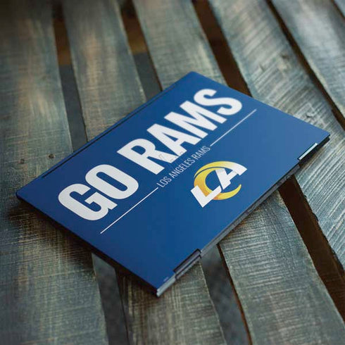 NFL Los Angeles Rams Team Motto HP Envy Skin