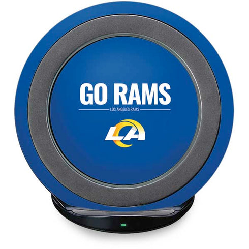 NFL Los Angeles Rams Team Motto Fast Charge Wireless Charging Stand Skin