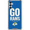 NFL Los Angeles Rams Team Motto Galaxy A14 5G Clear Case