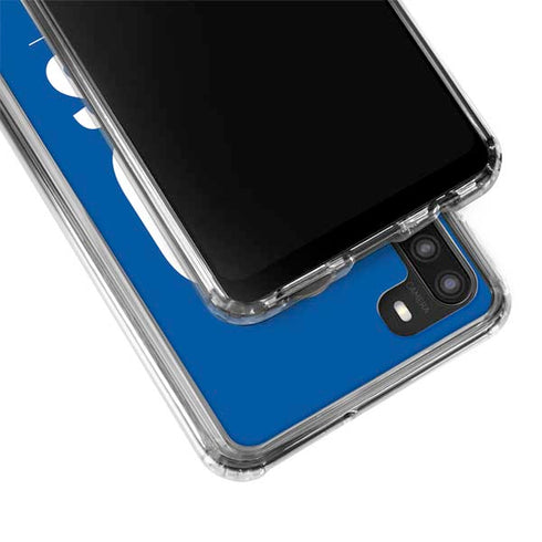 NFL Los Angeles Rams Team Motto Galaxy A21 Clear Case