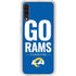 NFL Los Angeles Rams Team Motto Galaxy A50 Clear Case