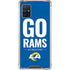 NFL Los Angeles Rams Team Motto Galaxy A51 5G Clear Case
