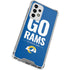 NFL Los Angeles Rams Team Motto Galaxy A53 5G Clear Case