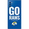 NFL Los Angeles Rams Team Motto Galaxy Note 10 Skin