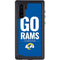 NFL Los Angeles Rams Team Motto Galaxy Note 10 Waterproof Case