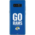 NFL Los Angeles Rams Team Motto Galaxy Note 8 Skin