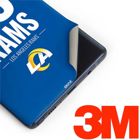 NFL Los Angeles Rams Team Motto Galaxy Note 9 Skin