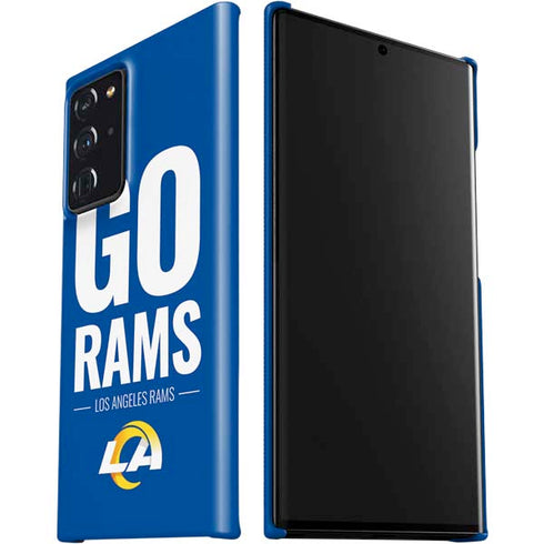 NFL Los Angeles Rams Team Motto Galaxy Note20 Ultra 5G Lite Case