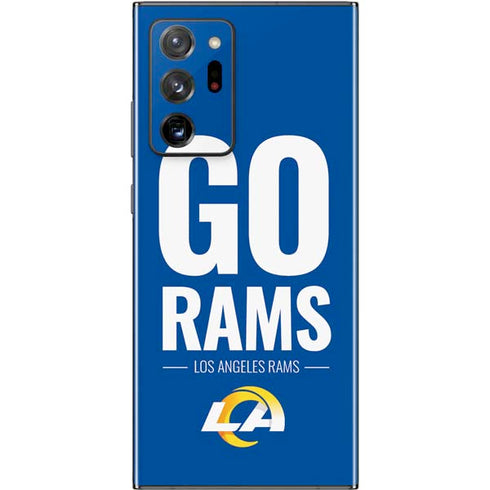 NFL Los Angeles Rams Team Motto Galaxy Note20 Ultra 5G Skin