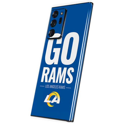NFL Los Angeles Rams Team Motto Galaxy Note20 Ultra 5G Skin