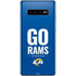 NFL Los Angeles Rams Team Motto Galaxy S10 Plus Skin