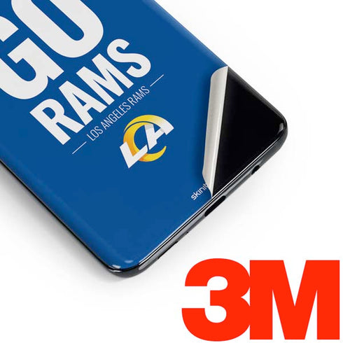 NFL Los Angeles Rams Team Motto Galaxy S10 Skin