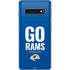 NFL Los Angeles Rams Team Motto Galaxy S10 Skin