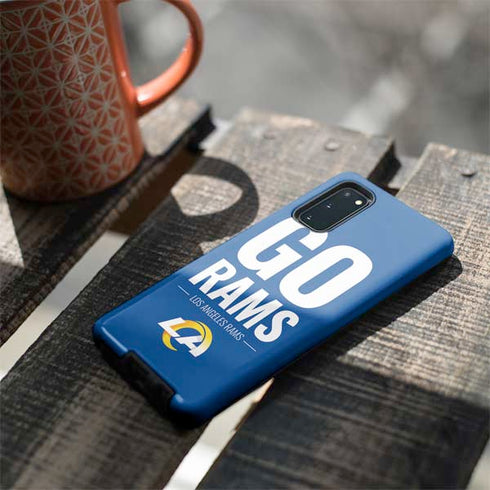NFL Los Angeles Rams Team Motto Galaxy S20 Pro Case