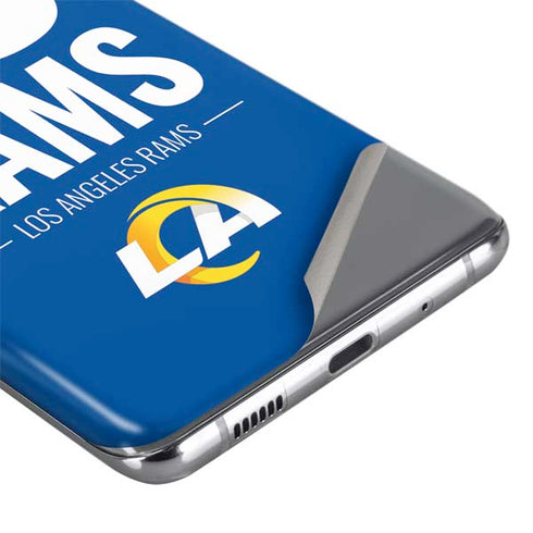 NFL Los Angeles Rams Team Motto Galaxy S20 Skin