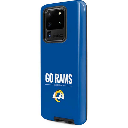 NFL Los Angeles Rams Team Motto Galaxy S20 Ultra 5G Pro Case