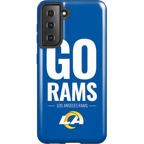 NFL Los Angeles Rams Team Motto Galaxy S21 5G Pro Case