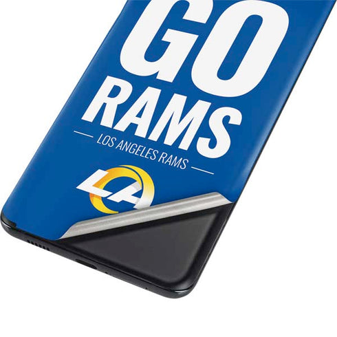 NFL Los Angeles Rams Team Motto Galaxy S21 5G Skin