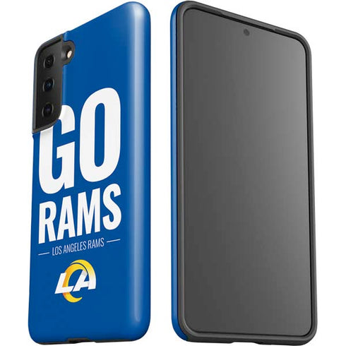 NFL Los Angeles Rams Team Motto Galaxy S21 FE Pro Case
