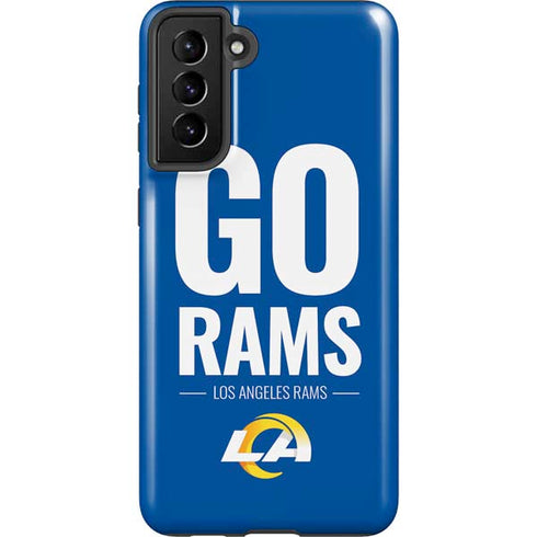 NFL Los Angeles Rams Team Motto Galaxy S21 Plus 5G Pro Case