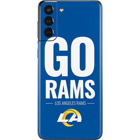 NFL Los Angeles Rams Team Motto Galaxy S21 Plus 5G Skin