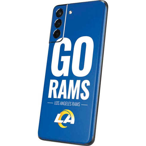 NFL Los Angeles Rams Team Motto Galaxy S21 Plus 5G Skin