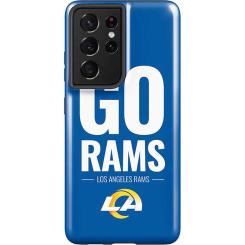 NFL Los Angeles Rams Team Motto Galaxy S21 Ultra 5G Pro Case