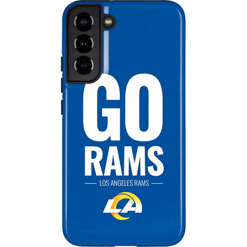 NFL Los Angeles Rams Team Motto Galaxy S22 Plus Pro Case