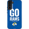 NFL Los Angeles Rams Team Motto Galaxy S22 Plus Pro Case