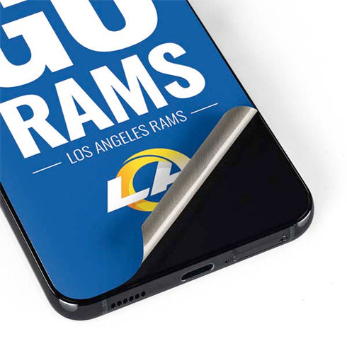 NFL Los Angeles Rams Team Motto Galaxy S22 Plus Skin