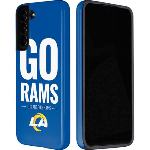 NFL Los Angeles Rams Team Motto Galaxy S22 Pro Case