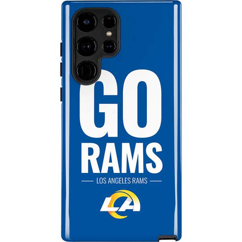 NFL Los Angeles Rams Team Motto Galaxy S22 Ultra Pro Case