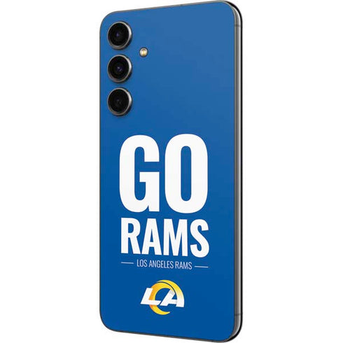 NFL Los Angeles Rams Team Motto Galaxy S23 FE Skin