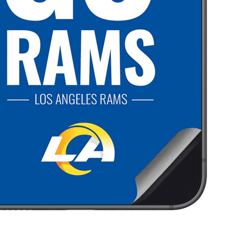 NFL Los Angeles Rams Team Motto Galaxy S23 FE Skin